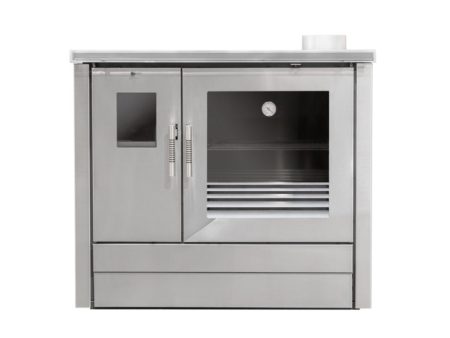 Fogão a lenha ME16 Tropical Inox Metlor