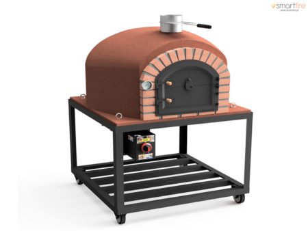Forno a Lenha Movelar Gran Canária Plus 120 com Base metálica e kit de gás