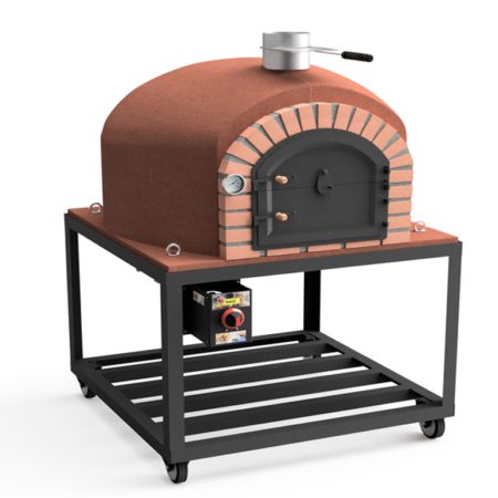 Forno a Lenha Movelar Gran Canária Plus 120 com Base metálica e kit de gás