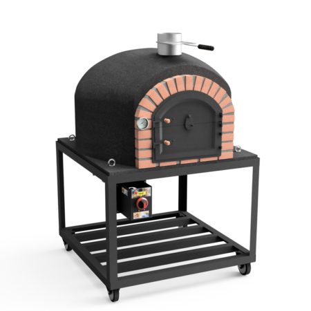Forno a Lenha Movelar Gran Canária Plus 80 com Base metálica e kit de gás Movelar