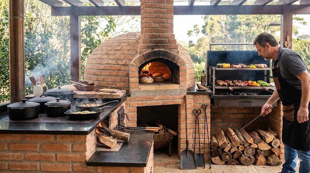 Guia completo para cozinhar a lenha