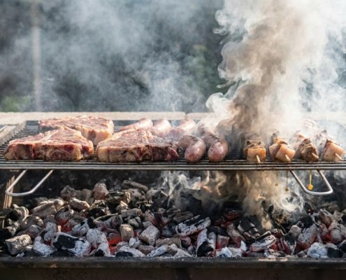 Como Evitar Fumo no Churrasco