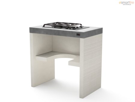 Módulo Bancada PLAN/VENIT 78 cm com Placa de Gás Teka GZC 32300
