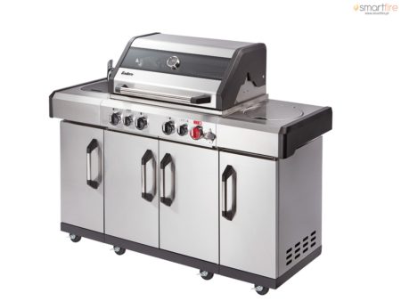 Grelhador a Gás KANSAS II PRO 4 SIK Profi Turbo - Enders