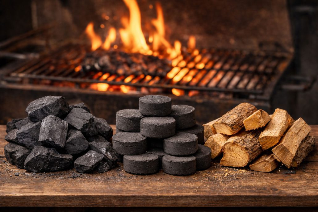Qual o melhor combustível para churrasco? Carvão, briquetes ou lenha?