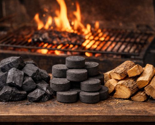Qual o melhor combustível para churrasco? Carvão, briquetes ou lenha?