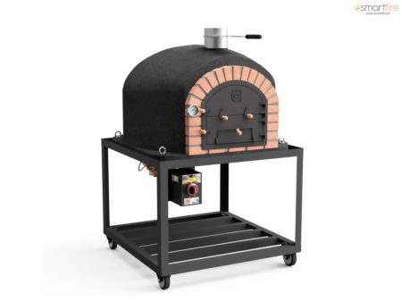 Forno a Lenha Movelar Vesúvius Plus 100 com Base metálica e kit de gás