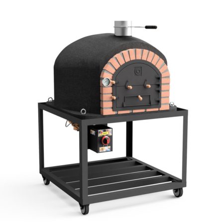 Forno a Lenha Movelar Vesúvius Plus 100 com Base metálica e kit de gás
