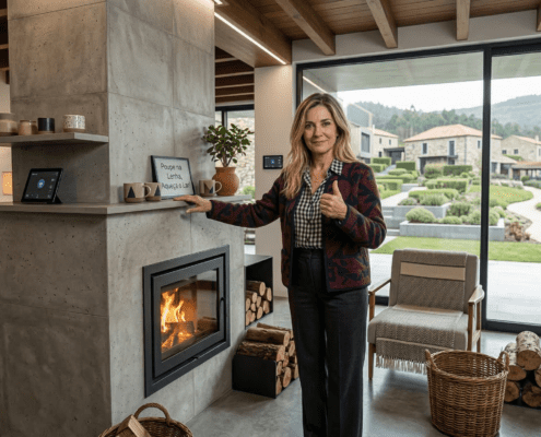 Como reduzir a fatura da eletricidade em casa (7 soluções que realmente funcionam) como poupar eletricidade em casa reduzir consumo de eletricidade como baixar a conta da luz poupar energia em casa alternativas ao aquecimento elétrico bomba de calor AQS poupança aquecimento a lenha vs eletricidade