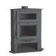 Salamandra a Lenha CH-5 11.2kW - Sem Ventilação | De Canto | Com forno