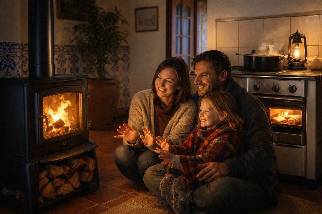 Como aquecer e cozinhar em casa sem depender da rede