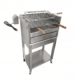 Churrasqueira Inox 304 com Carrinho, Motor, Grelhas e espeto - MOVE 60 2F