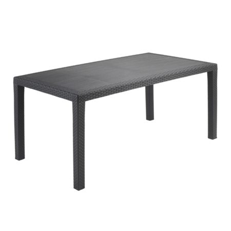 🪑 Mesa Joker — Mesa Exterior em Efeito Rattan
