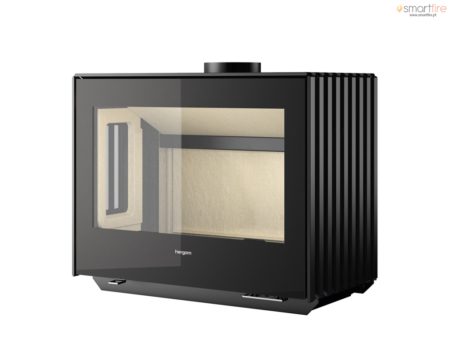 Salamandra a lenha Glance LP - Hergom 7kW - Trifacial