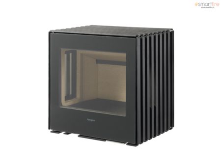 Salamandra a lenha Glance Mural - Hergom 7kW - Trifacial