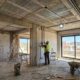Obra de casa com preparação para instalação de recuperador de calor e chaminé