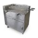 Churrasqueira Inox 304 Semi-Industrial com Motor e Grelhas