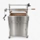 Churrasqueira Móvel em Inox 304 com Motor e Grelha Elevável