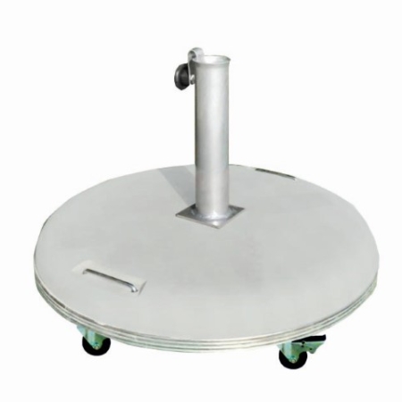 Base de Chapéu Natural Redonda com Rodas 54 kg | Smartfire