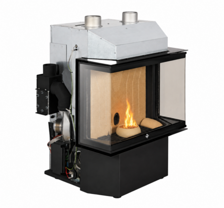Recuperador de Calor a Pellets trifacial e canalizável - 10 kW Magikal