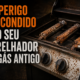 Grelhador a gás enferrujado: porque pode ser perigoso continuar a usar