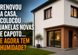Casa renovada com humidade: janelas novas, capoto e falta de ventilação