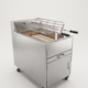Churrasqueira Inox 304 Semi-Industrial com Motor e Grelhas - TITAN PROLINE - FRONT